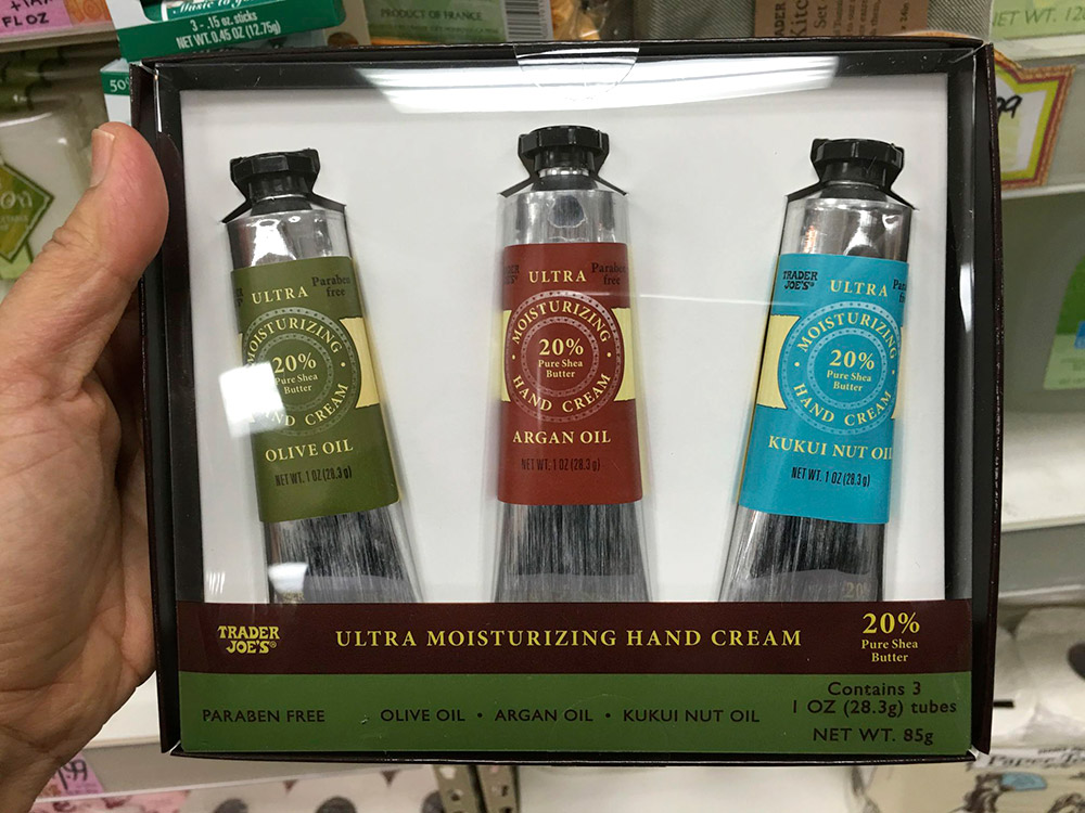 trader joes ultra moisturizing hand cream trio