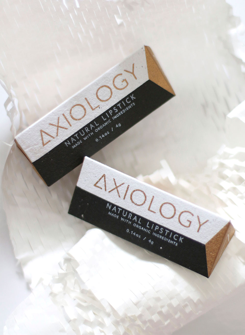 axiology natural lipstick boxes