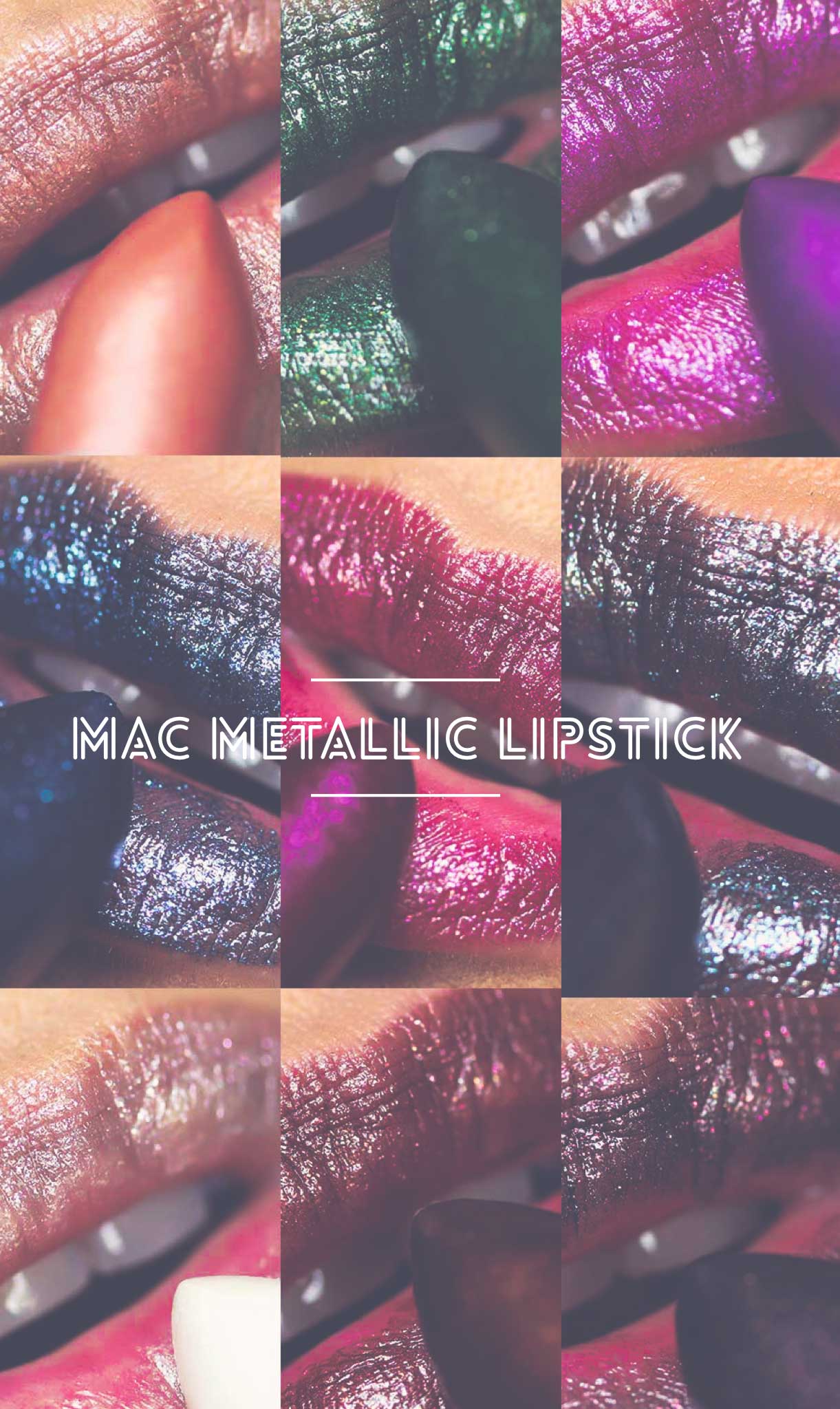 mac metallic lipstick