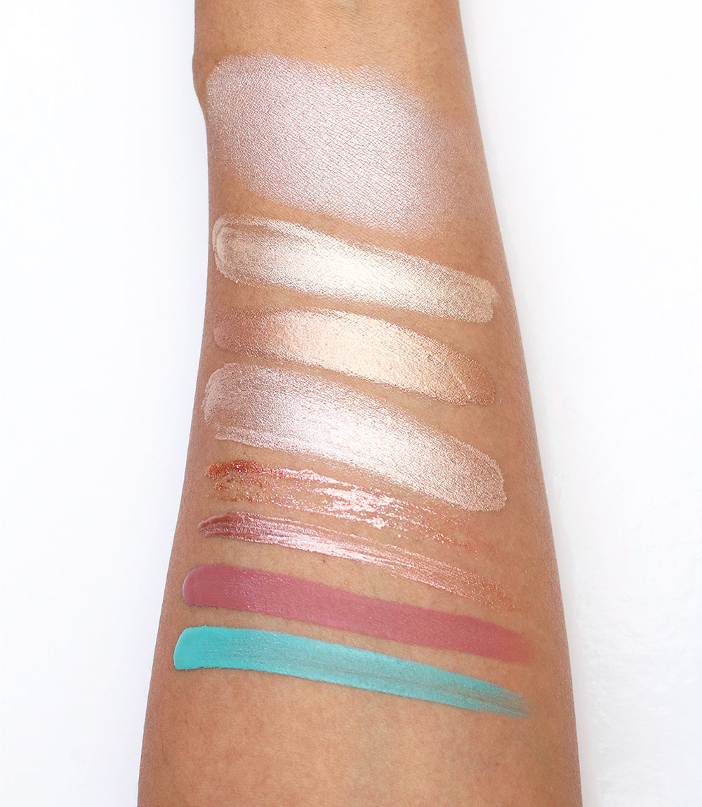 tarte make believe in yourself swatches 2