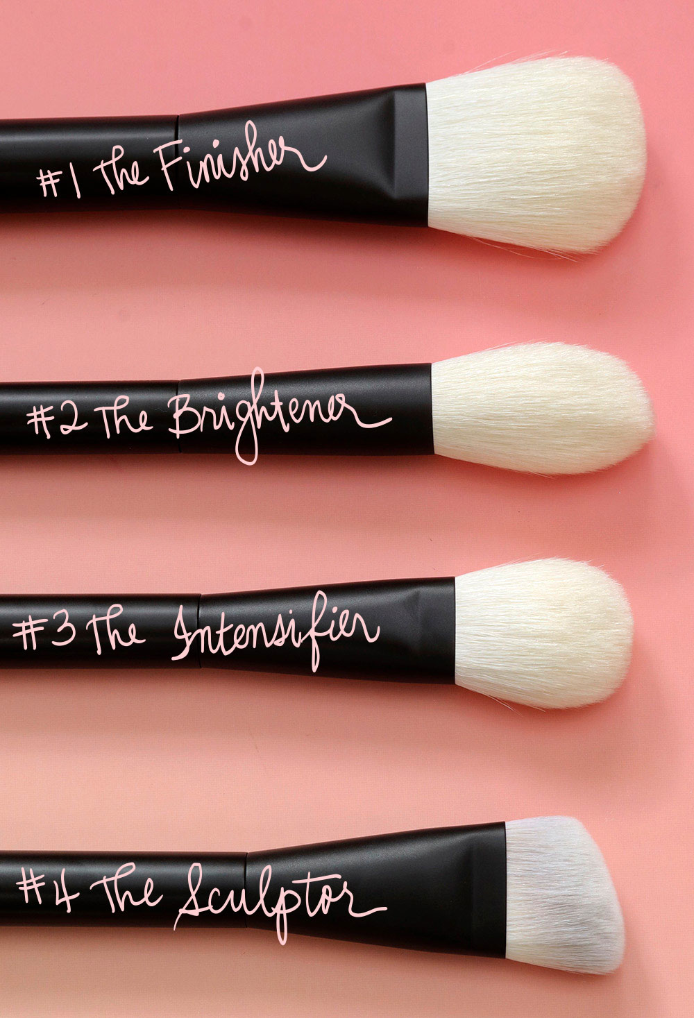 nars pro brush collection 1 4