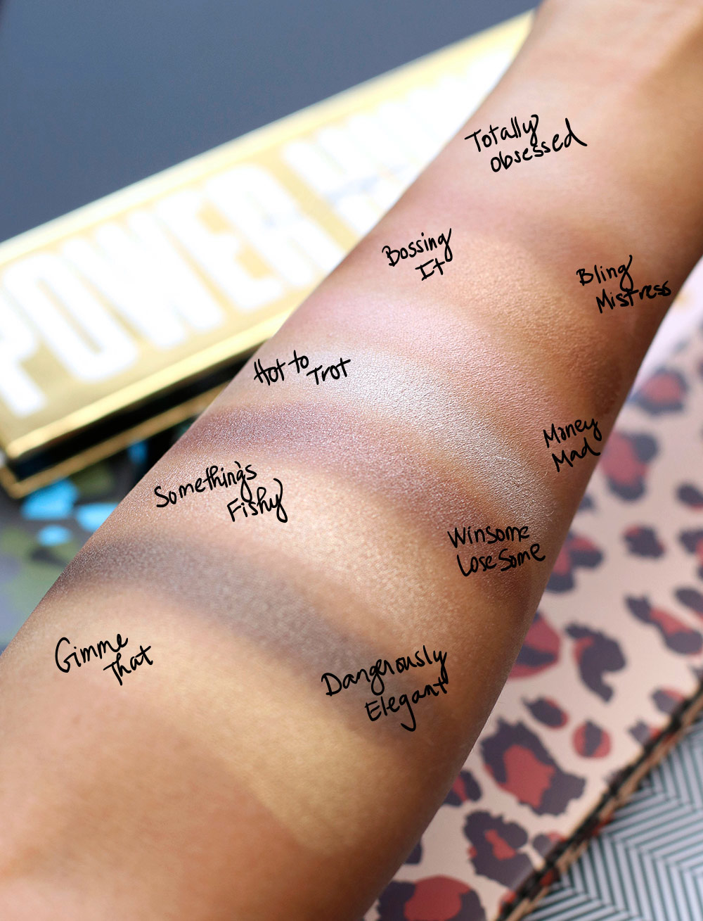 mac power hungry swatches