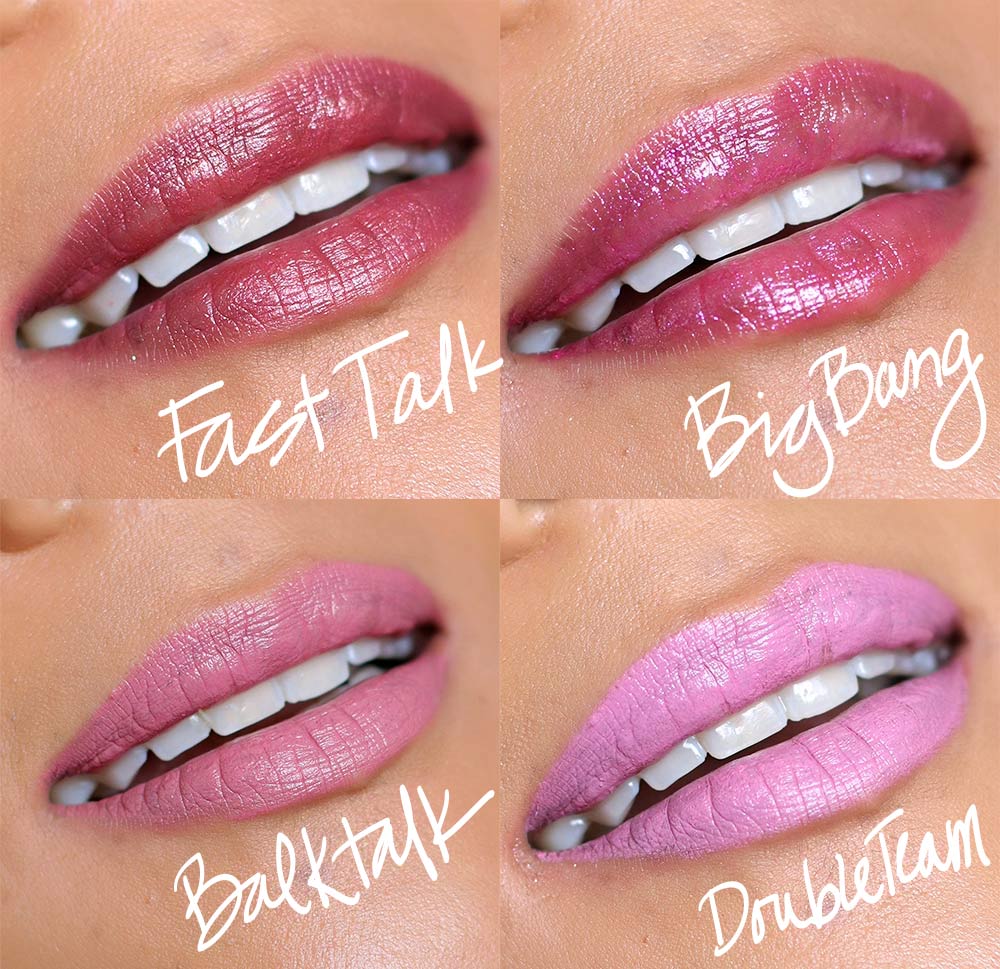 urban decay meets metal lipstick palette swatches