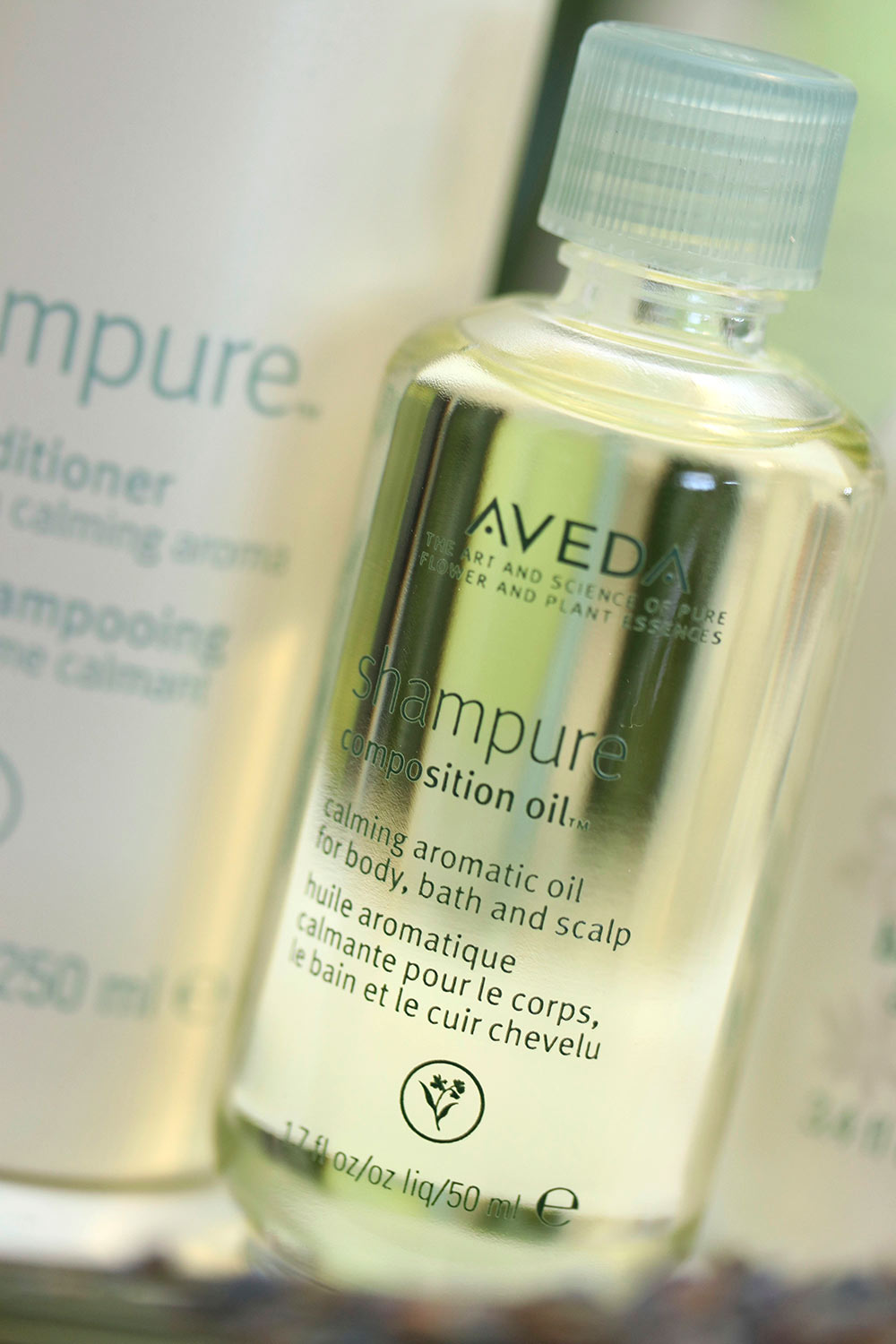 aveda shampure composition oil