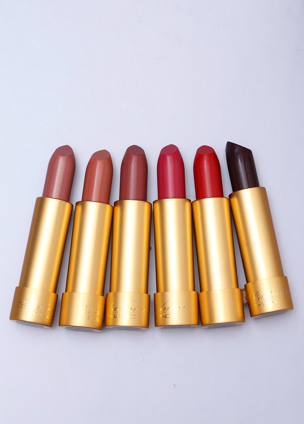 mac padma lakshmi collection lipsticks