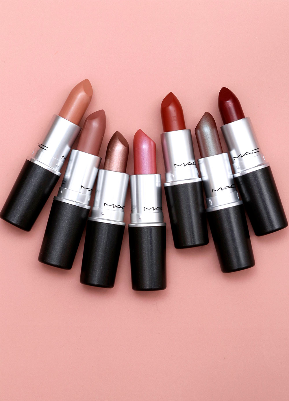 mac throwback collection lipsticks