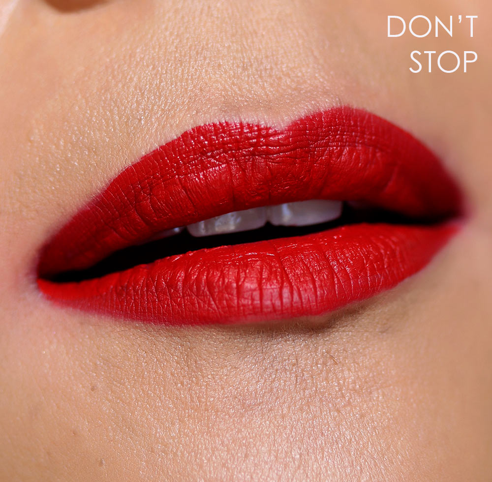 nars dont stop lip swatch