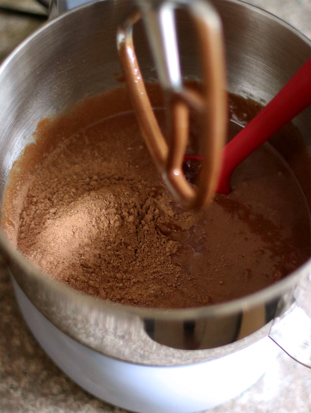 cocoa powder in bowl