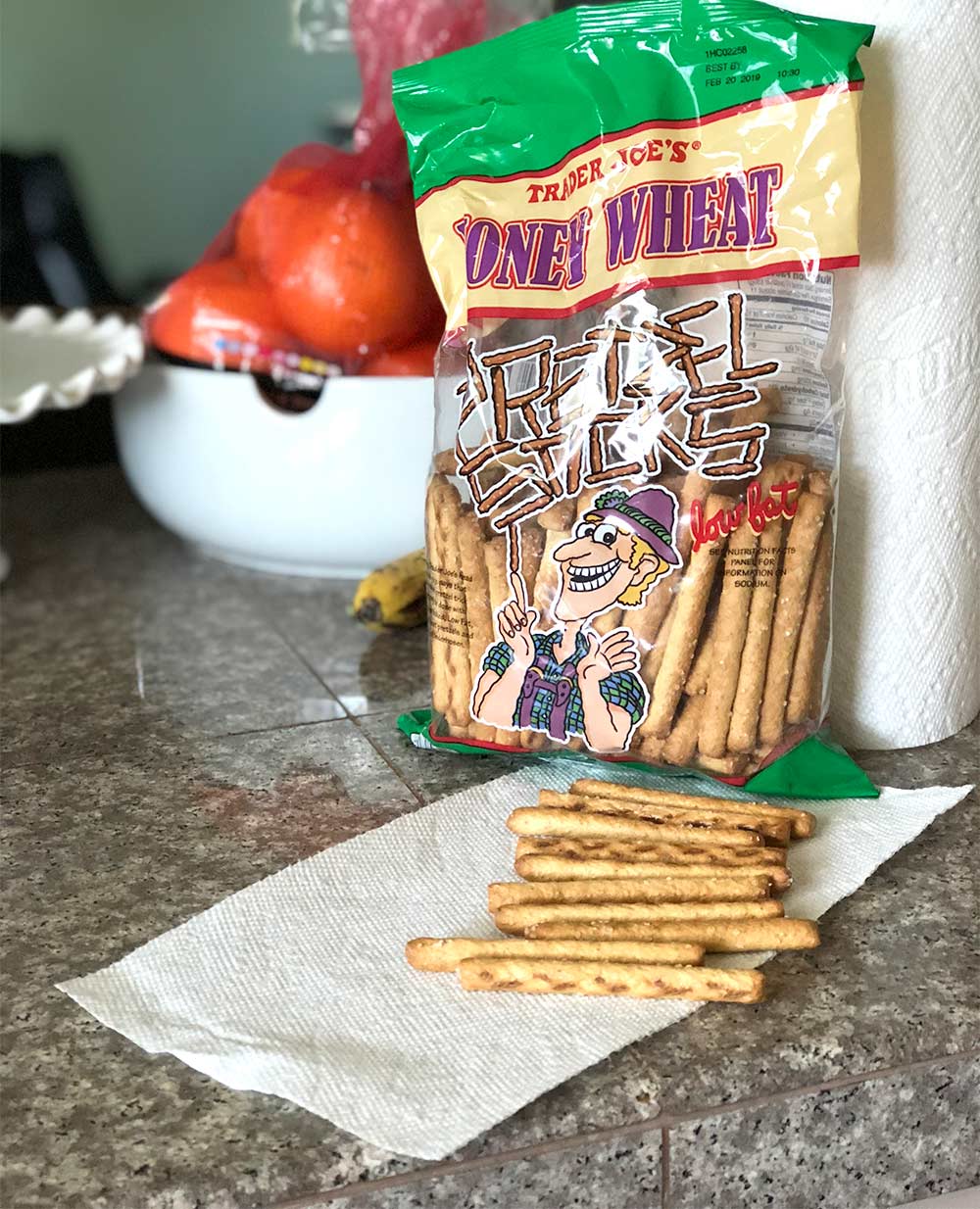 honey wheat pretzel sticks
