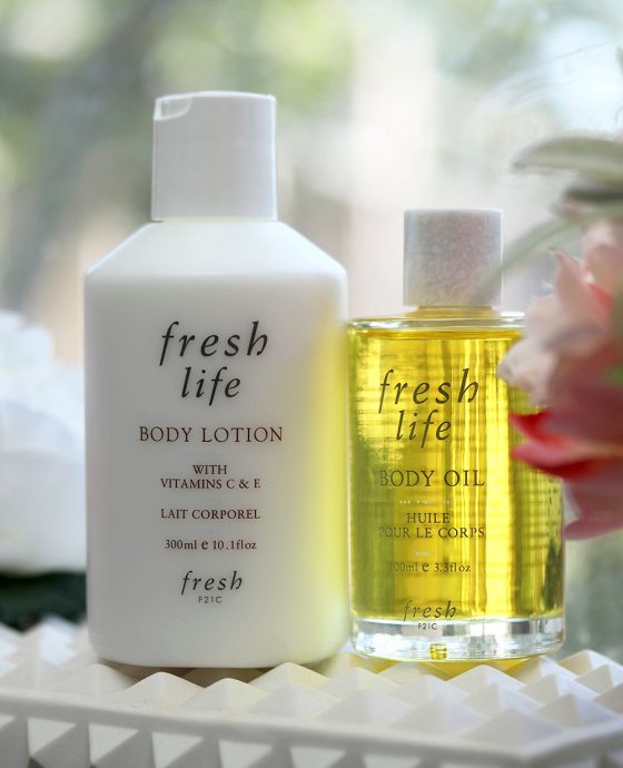 [The Shower Files] Get Fresh Life Body Oil and Body Lotion Into Your Shower Right Meow