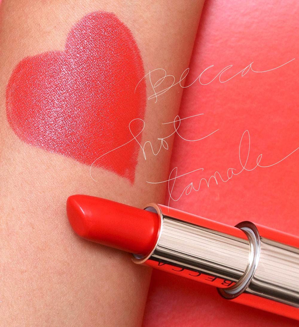 Ravenous For Red Lipstick Becca Hot Tamale Makeup And Beauty Blog.