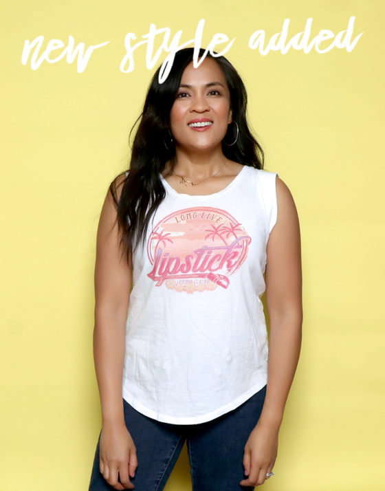 A Breezy New Tank for Lipstick Lovers