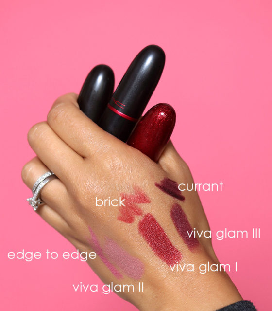 Simple Acts of Bravery (And MAC Viva Glam I, II and III Lipstick Swatches)
