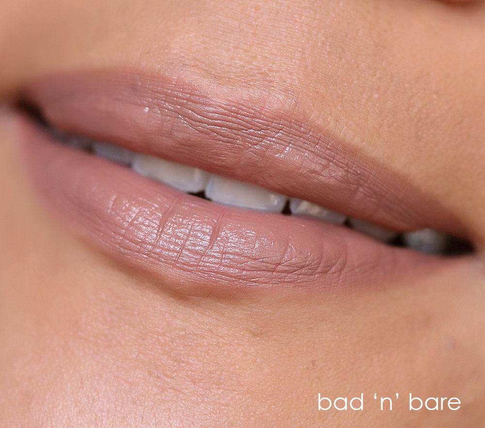 mac bad n bare lipstick