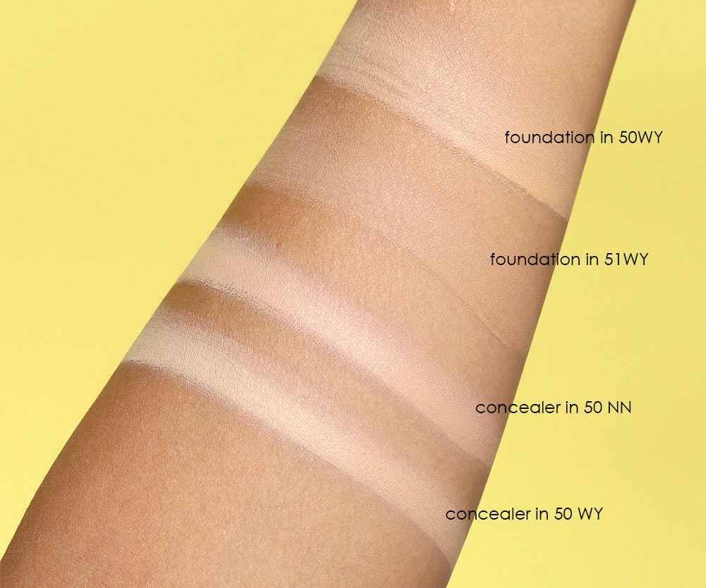 urban decay stay naked foundation swatches