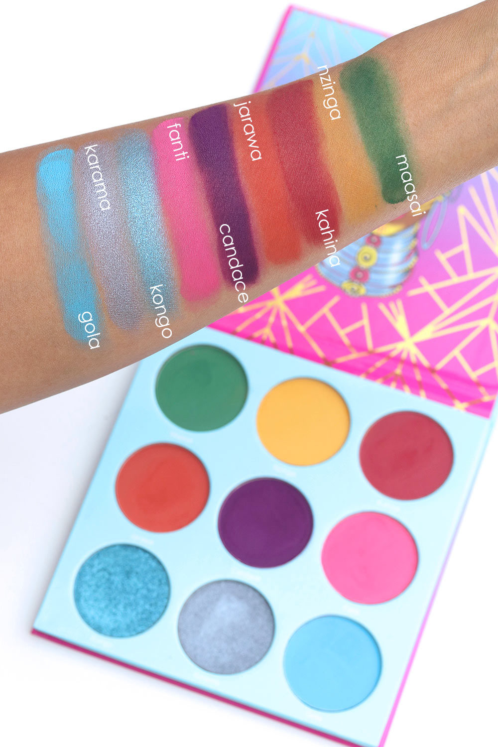 Juvia's place warrior 3 swatches