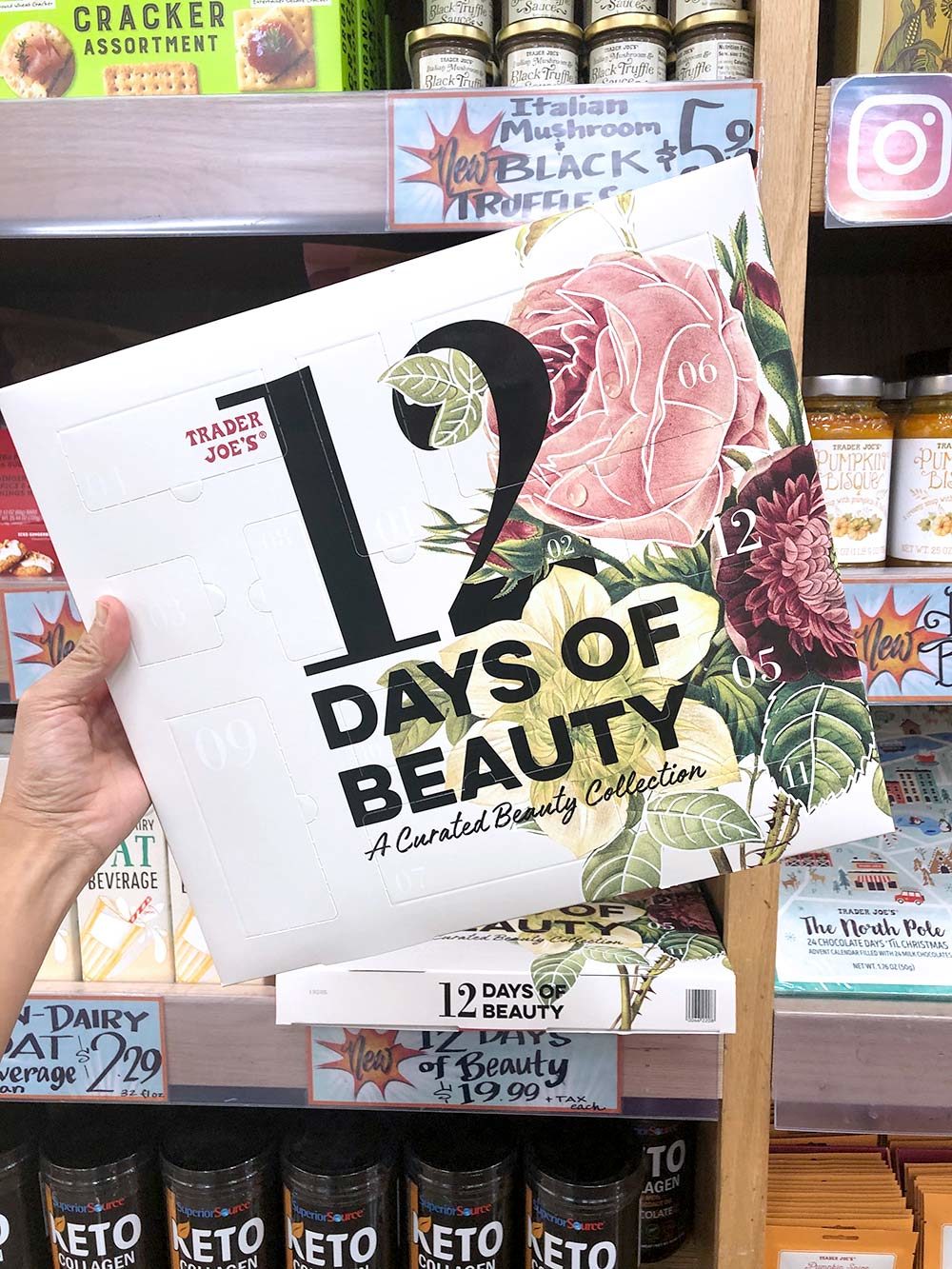 trader joes 12 days of beauty