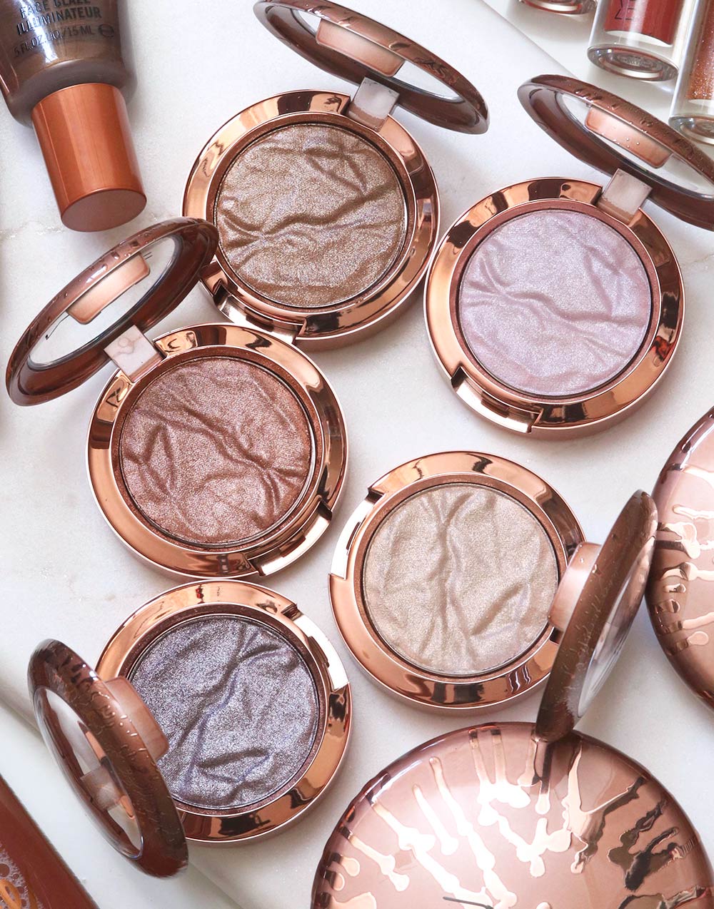 mac bronzer collection summer 2020 foiled shadow