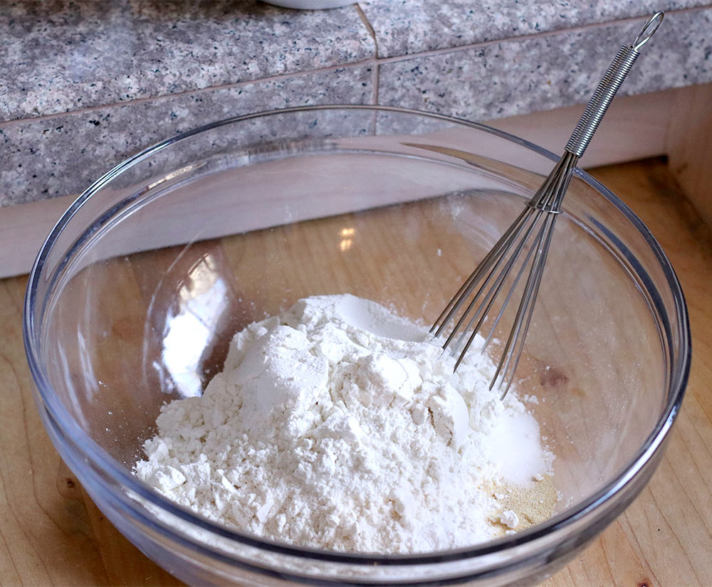 gluten free cheddar garlic biscuit recipe dry ingredients