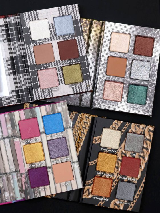 Urban Decay Decades Collection Swatches and Impressions